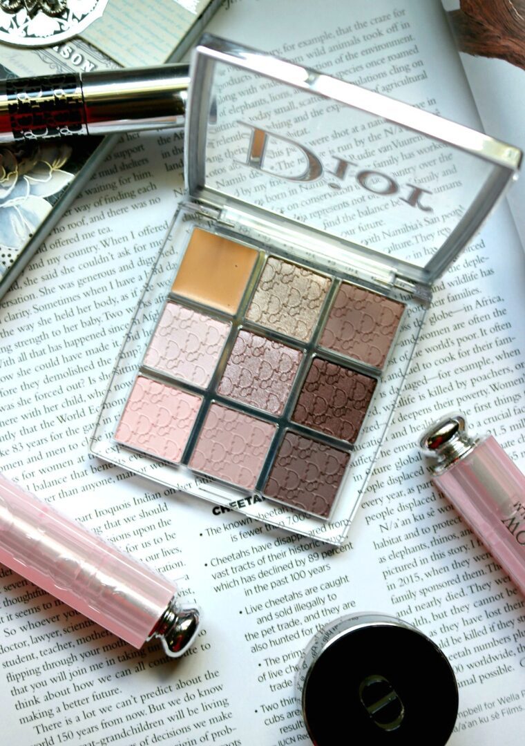 Dior Backstage Eyeshadow Palette Swatches Cool Tone Beauty Blog Luxury