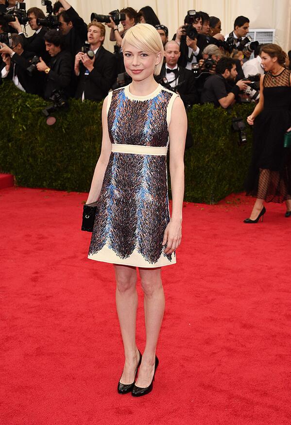 Best Met Gala 2014 Looks I Michelle Williams in Louis Vuitton #oodtsyle #fashionstyle