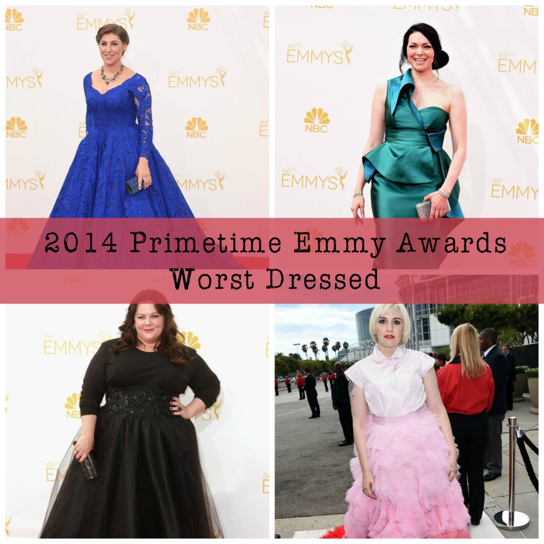 2014 Primetime Emmy Awards : Worst Dressed