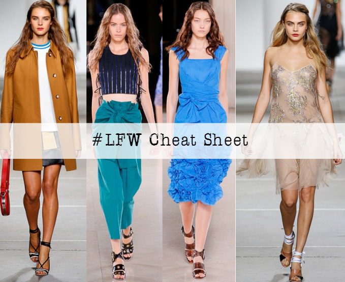 London Fashion Week Cheat Sheet