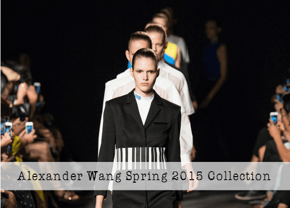 Alexander Wang Spring 2015 RTW Collection at New York Fashion Week