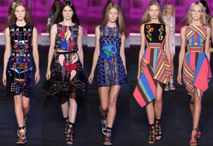 Top 5 Best Looks of Peter Pilotto Spring 2015 RTW Collection at London Fashion Week
