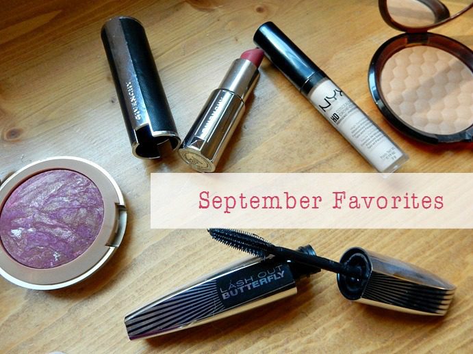 My September Beauty and Makeup Favorites