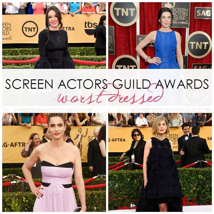 Worst Dressed of the 2015 Screen Actors Guild Awards