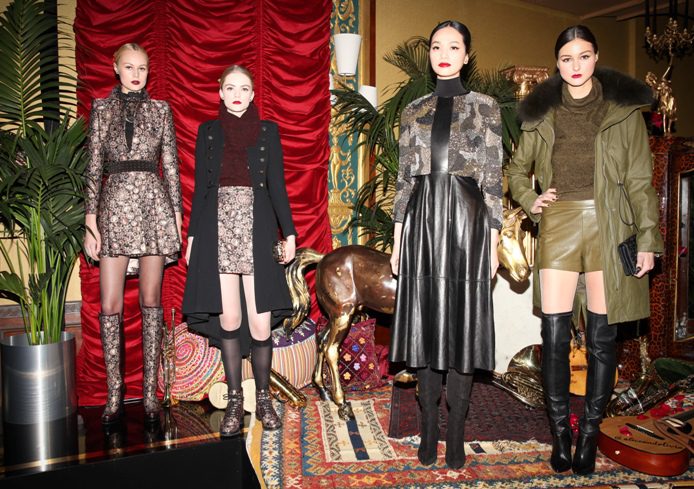 Alice + Olivia Fall 2015 Collection presentation at NYFW
