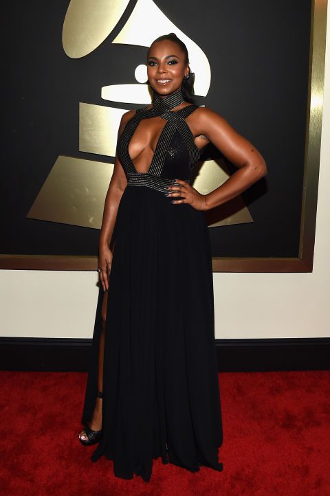 Ashanti at the 2015 Grammy Awards