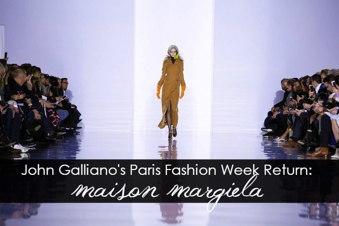 John Galliano returns to Paris Fashion Week at Maison Margiela