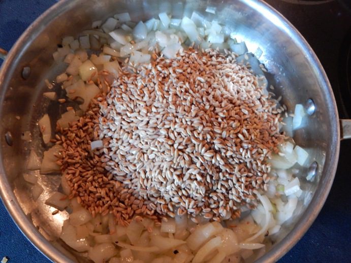 sauteed-onion-farro