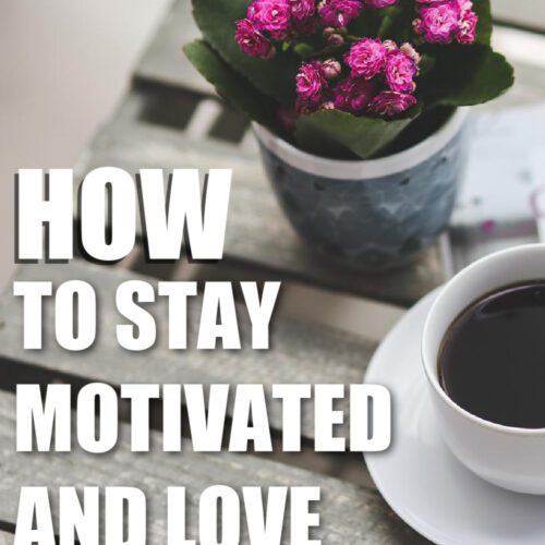 How to Stay Motivated and Love Your Job I Dreaminlace.com #careertips