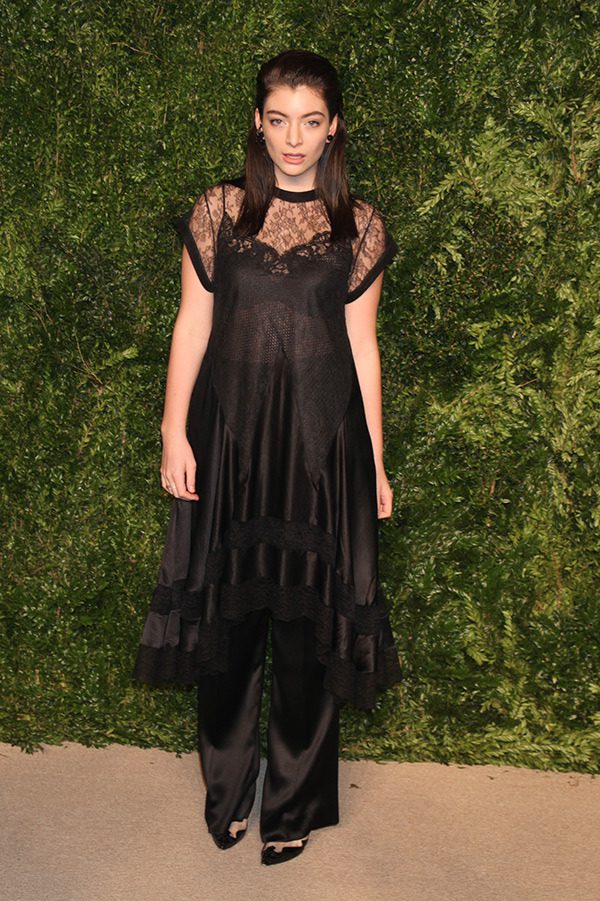 Lorde in Givenchy at CFDA/Vogue Fashion Fund Awards