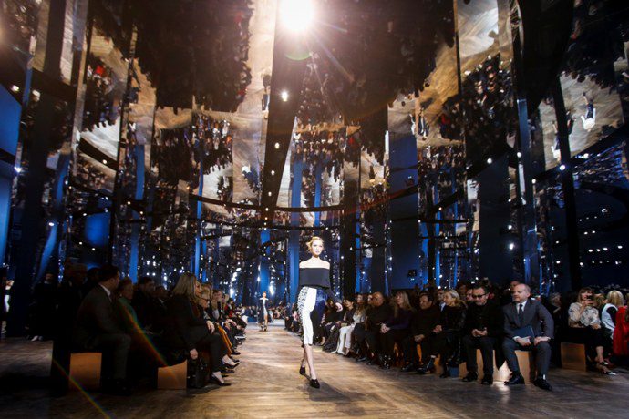 Dior Spring 2016 Couture runway in Paris, France