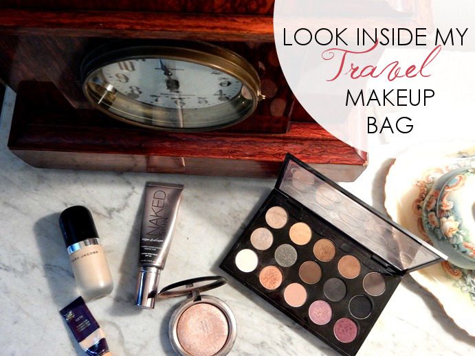 Look Inside My Travel Makeup Bag - Dream in Lace