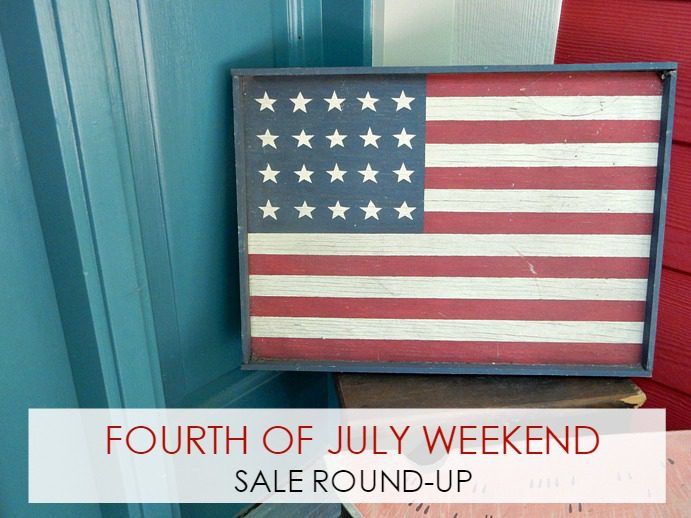 Fourth of July Weekend - Shopping Sale Round-Up