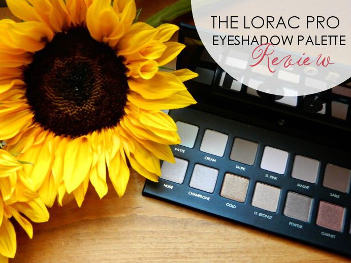 Lorac Pro Palette Review - Dream in Lace