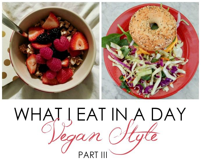 What I Eat in a Vegan Day - Dream in Lace