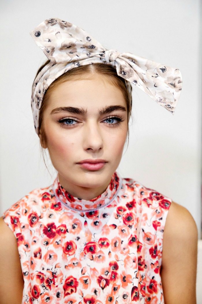 Beauty Look at Lela Rose Spring Luncheon SS17 Runway - Dream in Lace