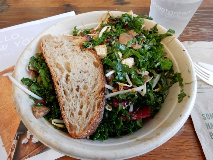 Sweetgreen Vegan Kale Salad in New York City - Food Diary