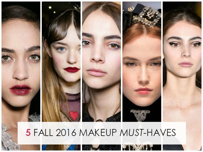 5 Fall 2016 Must-Have Makeup Products