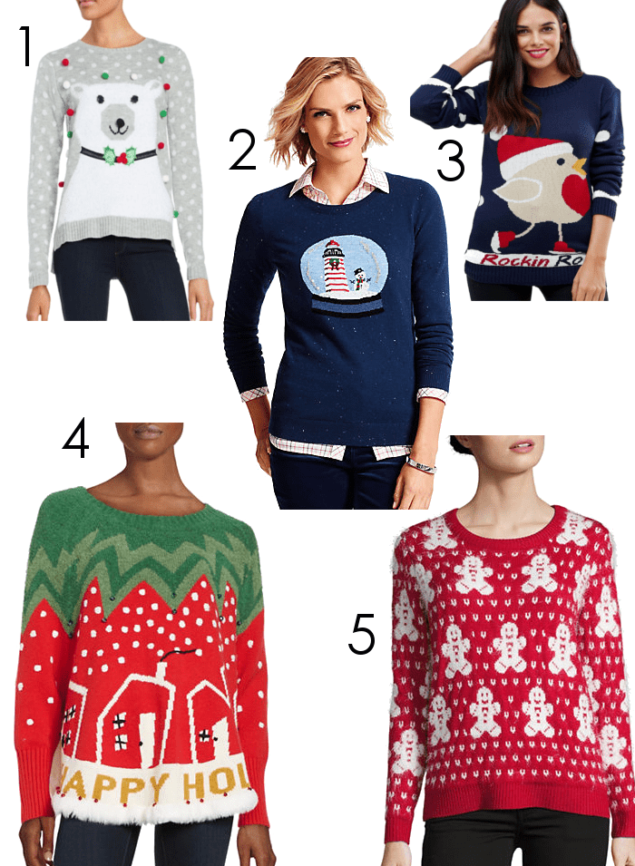 2016 Christmas Holiday Sweaters - Dream in Lace