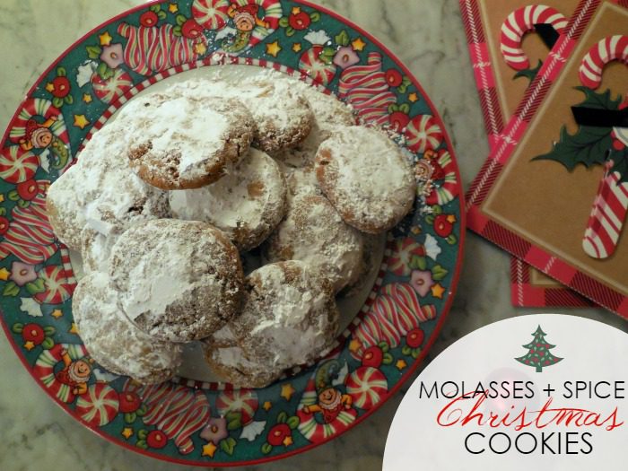 My Recipe for Vegan Christmas Cookies with Molasses and Spice - Dream in Lace