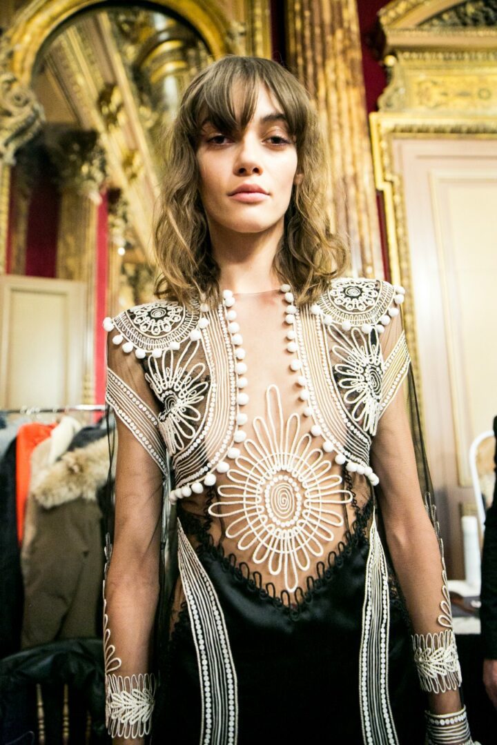 Backstage at Yanina Couture Spring 2017 Runway - Paris Couture Week