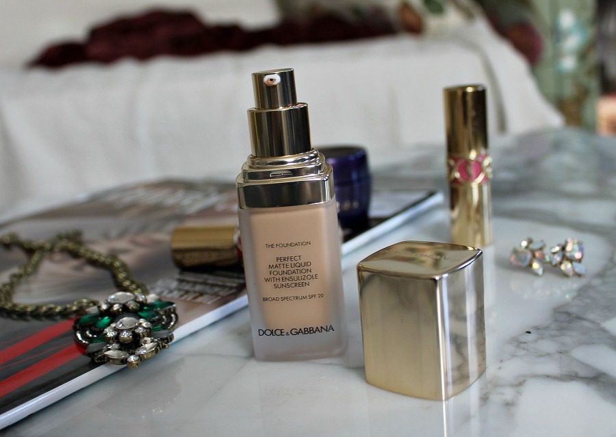 Dolce and Gabbana Foundation - Perfect Matte Liquid Foundation Review