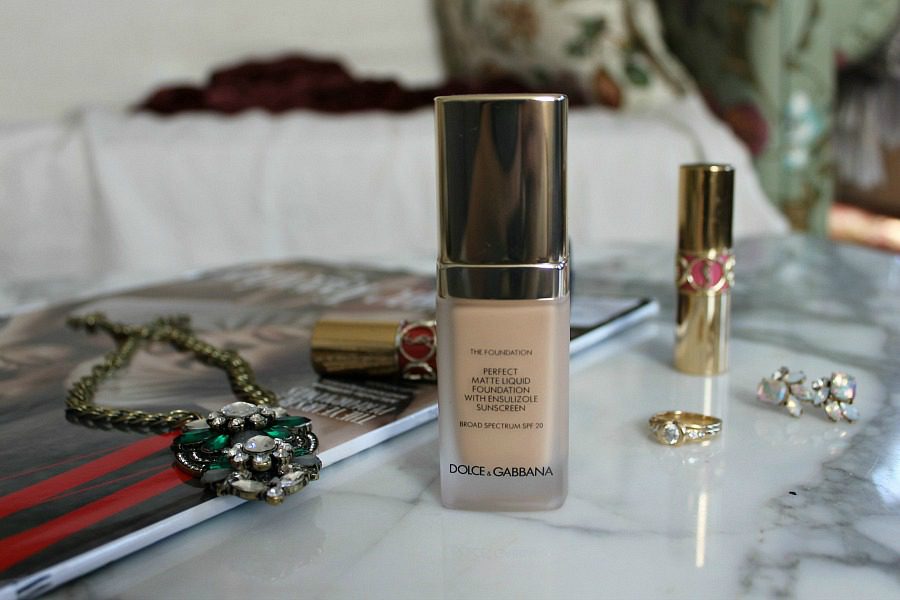 Dolce and Gabbana Foundation - Perfect Matte Liquid Foundation Review