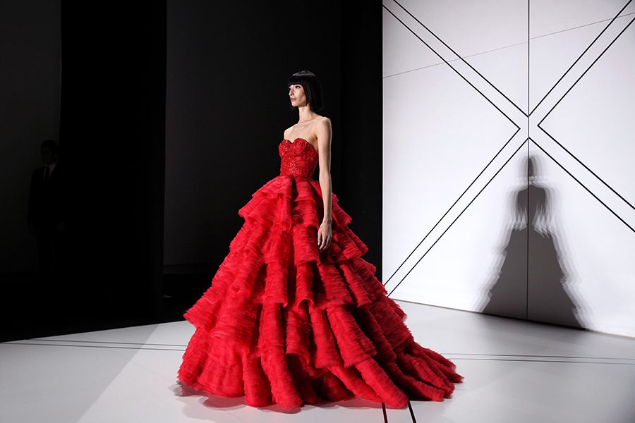 Ralph & Russo Couture - red ball gown