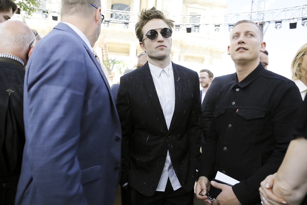 Robert Pattinson attends the Dior Fall 2017 Couture show in Paris I Dream in Lace