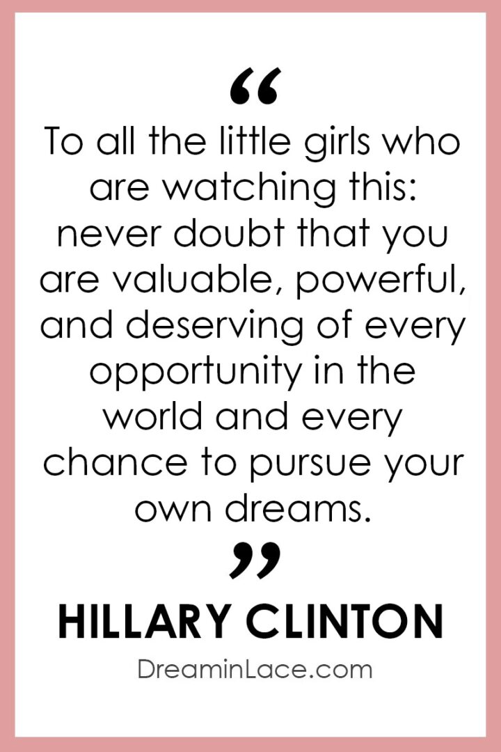 Inspiring Women's Day Quote by Michelle #Quotes