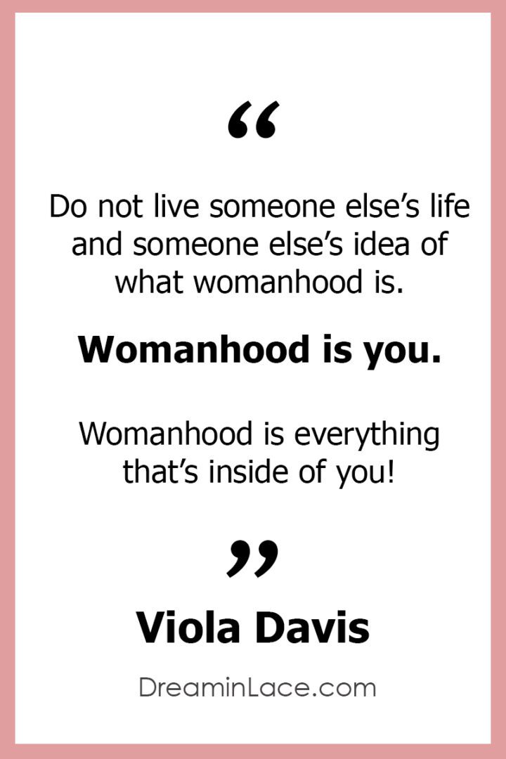 Inspiring Women's Day Quote by Viola Davis #WomensDay #ViolaDavis #Quotes