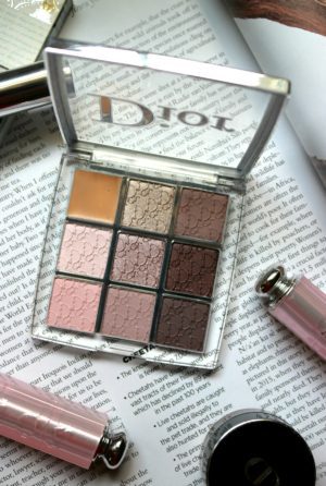 Dior Backstage Eyeshadow Palette Review (Cool Tone) I DreaminLace.com #Dior #DiorMakeup #LuxuryMakeup