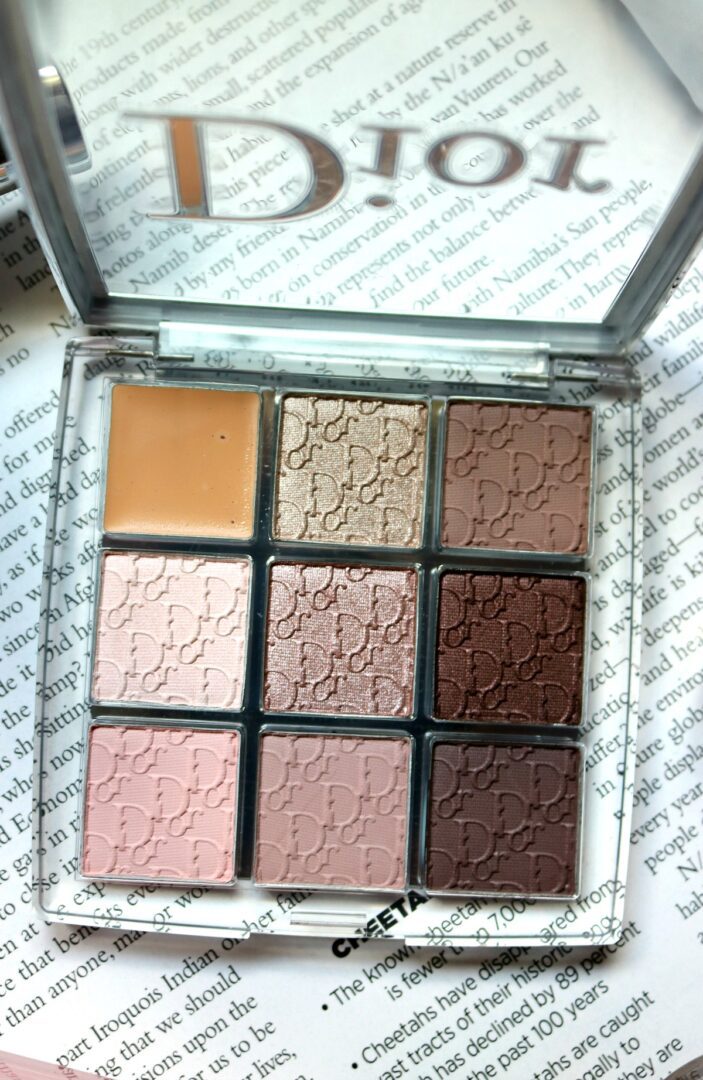 Dior Backstage Collection Eyeshadow Palette Review (Cool Tone) I DreaminLace.com #Dior #DiorMakeup #LuxuryMakeup