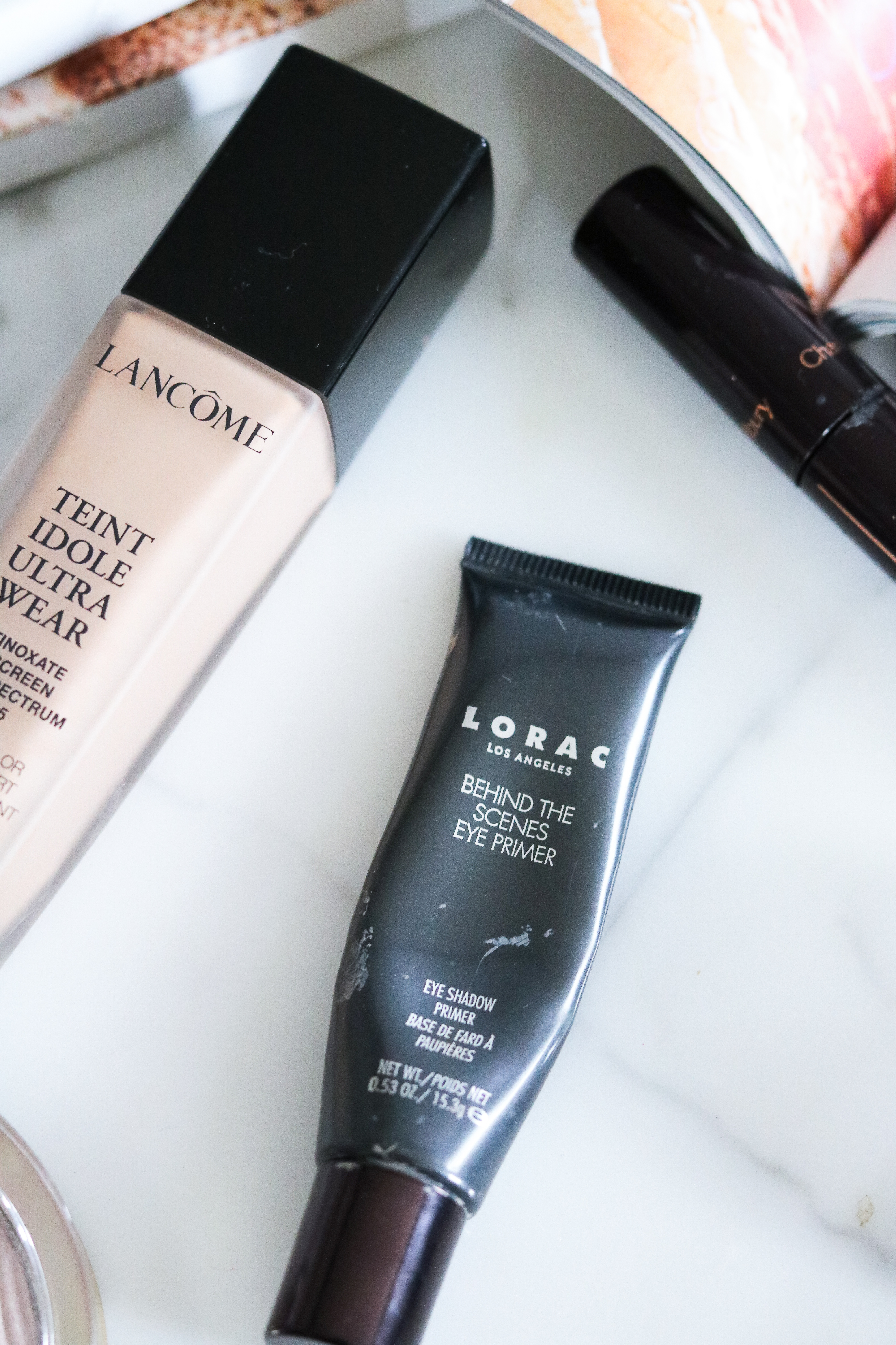 Underrated Makeup Products I Lorac Pro Eyeshadow Primer and Lancome Teint Idole Foundation #Makeup