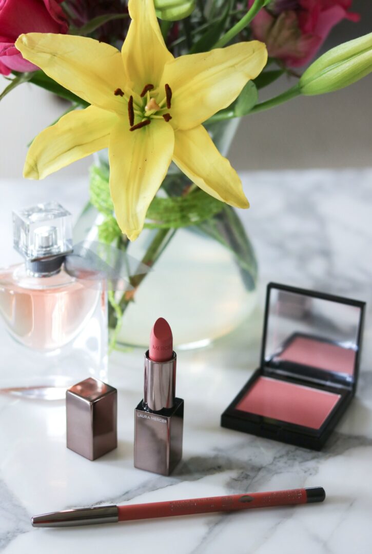 Laura Mercier Rouge Essential Silky Creme Lipstick Review in "Nu Prefere" I DreaminLace.com #Makeup #LauraMercier #lipstick