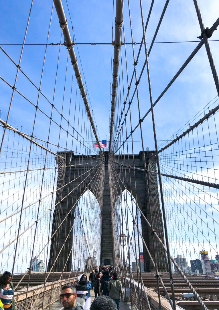 Affordable New York City Travel Guide I Brooklyn Bridge #Travel #TravelGuide #NYC