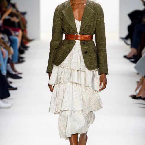 2019 Fall Fashion Trends to Wear Now I Belted Waist on Brock Collection FW19 Runway #FallFashion #Runway #Trends #FashionBlog #Styleinspo