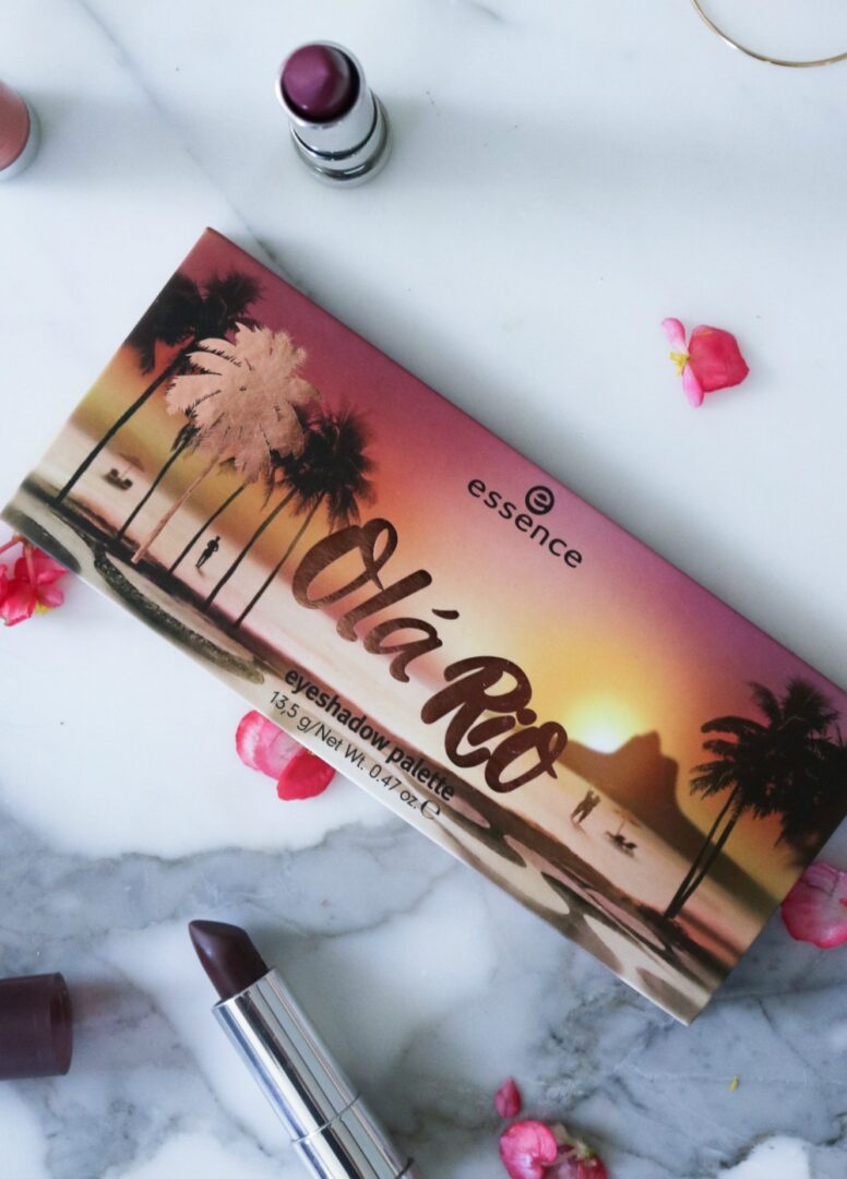 Essence Ola Rio Eyeshadow Palette Review I DreaminLace.com #DrugstoreMakeup #BeautyBlogger