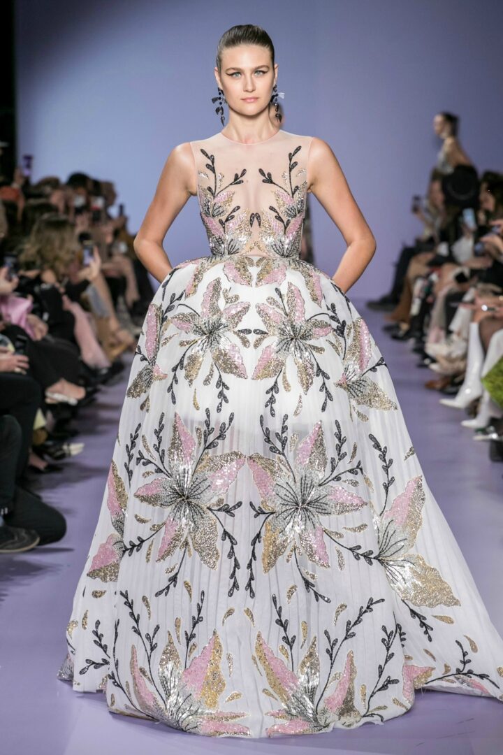 2020 Georges Hobeika Spring Couture Collection Runway I Paris Fashion Week