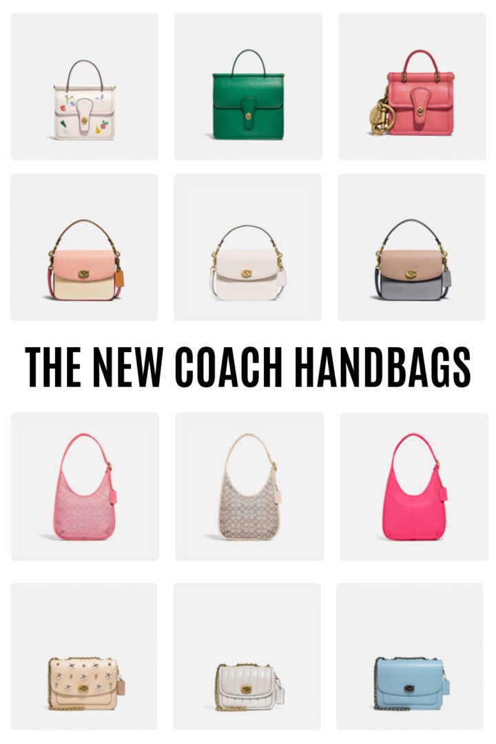 New Coach Handbags for Spring 2021 I DreaminLace.com #HANDBAGS #SPRINGSTYLE #FASHIONSTYLE #FASHIONISTA