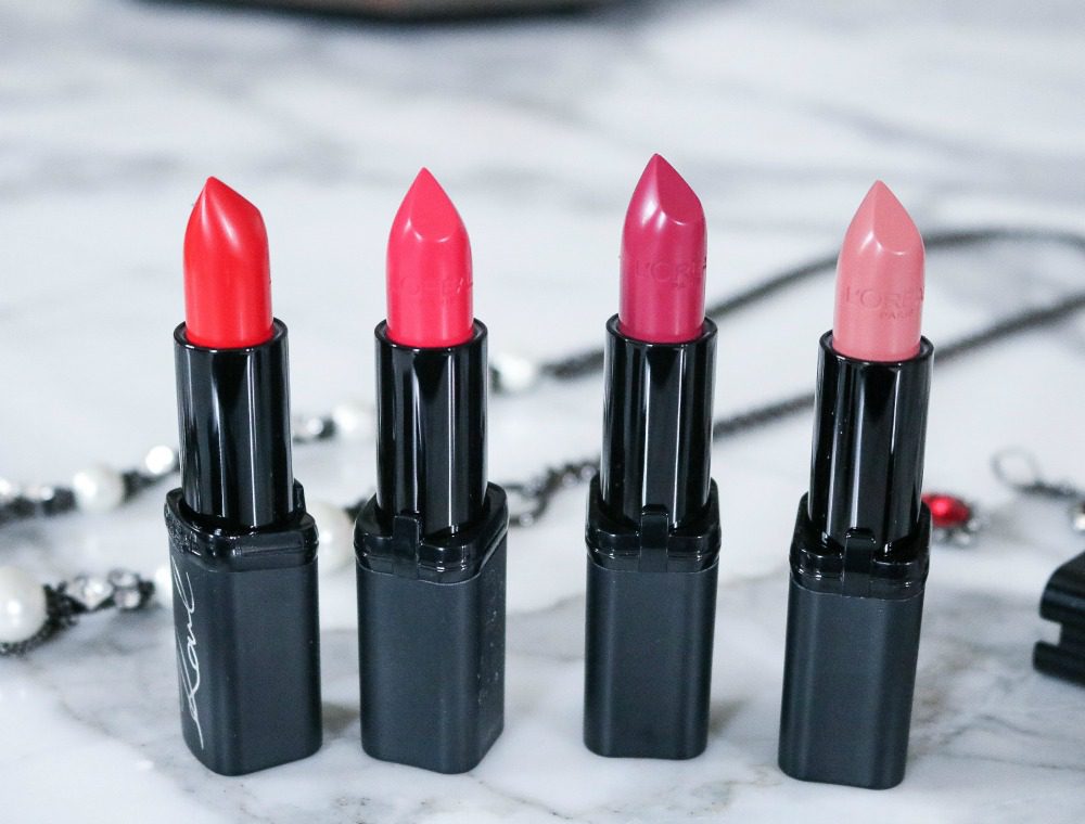 Karl Lagerfeld Loreal Lipstick Collection Review I DreaminLace.com