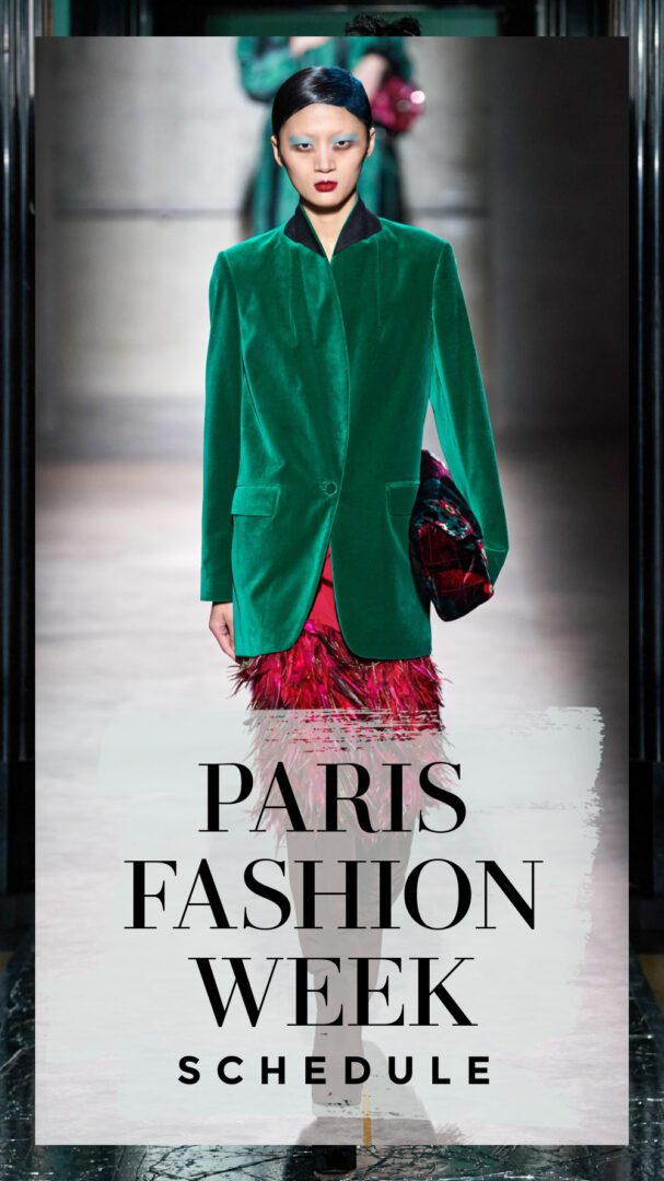 The Official PFW Fall 2021 schedule includes a mix of digital and limited in-person events. I DreaminLace.com #FashionWeek #ParisFashion #LuxuryFashion