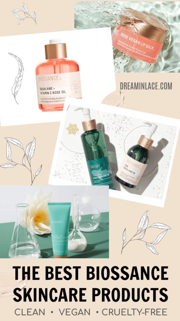 The Best Biossance Products I Clean Beauty and Skincare at Dreaminlace.com #CleanBeauty #cleanskincare #ecofriendly #beautyblog