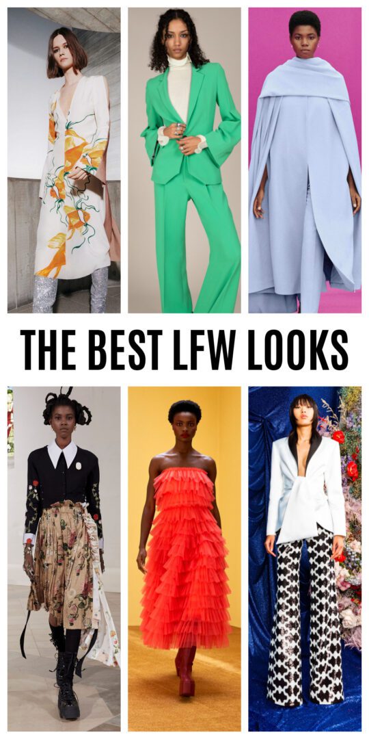 From Roland Mouret to Molly Goddard, meet the best LFW looks of the Fall 2021 season #fashionblog #fashionable #womensfashion