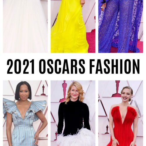 2021 Oscars Fashion Moments I DreamInLace.com #fashionstyle #stylish