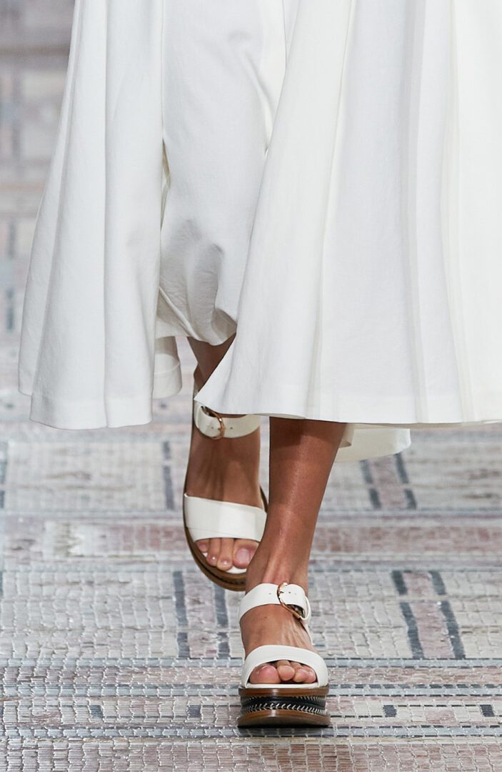 Best Spring 2021 Sandals I Gabriela Hearst Runway at New York Fashion Week #springstyle #fashionstyle #fashionista