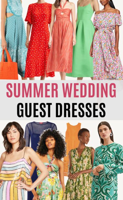 Summer 2022 Wedding Guest Dresses for Celebrating “I Do”