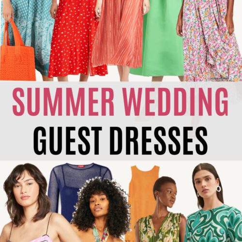 Summer Wedding Guest Dresses for Every Budget I DreaminLace.com #fashionstyle #summerdress #weddiingoutfit