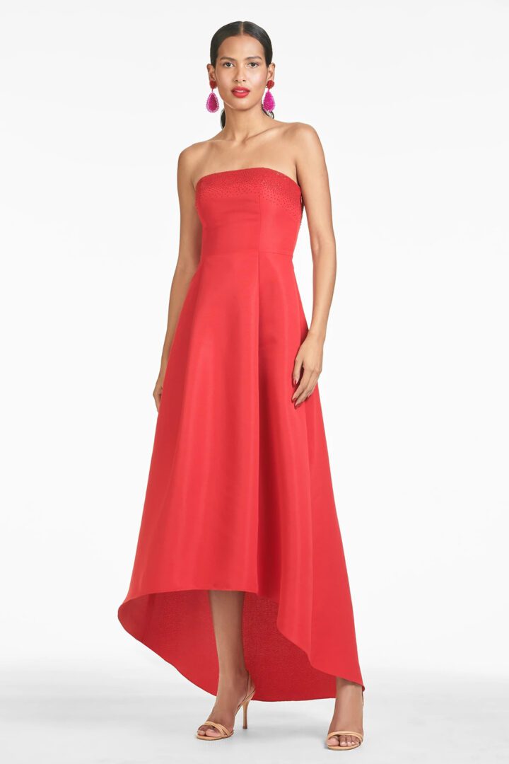 Summer Wedding Guest Dresses I Red Gown