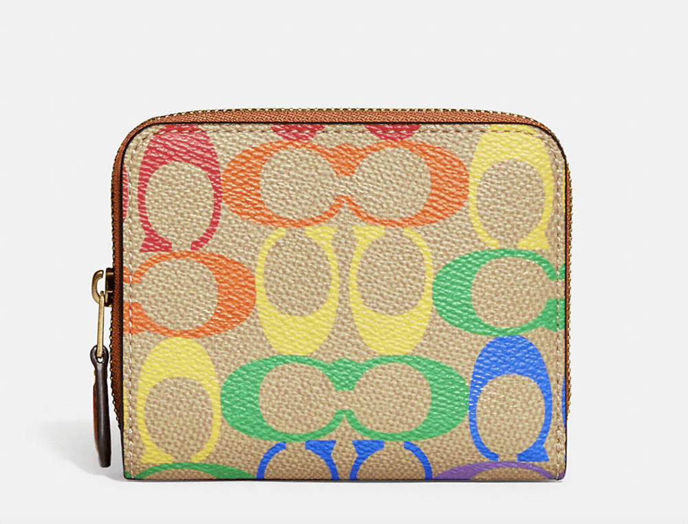 COACH pride collection I Rainbow Billfold Wallet #fashionstyle #ootdstyle